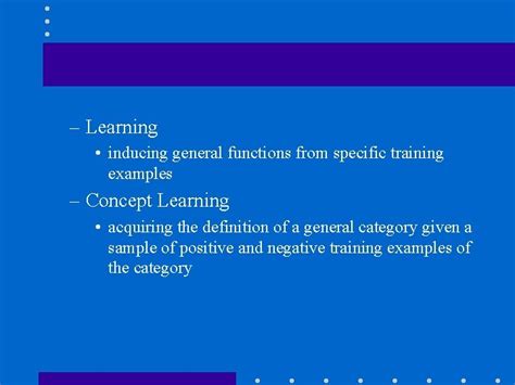 Image result for Concept Learning Task