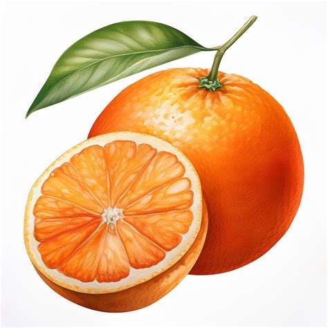 Drawing Of Orange