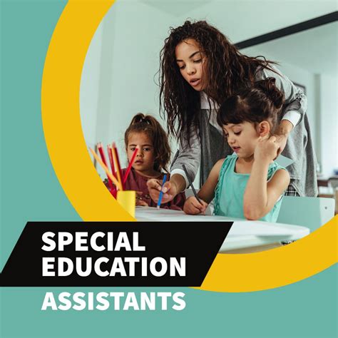 We are hiring special education assistants! • Hourly rates starting at ...