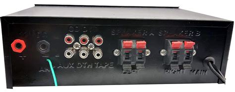 Xzoanmol Clmax 4 Channel Home DJ Amplifier with USB,AUX,MMC,FM,MIC-in ...