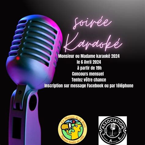 Soirée Karaoké dansante , Rue du Docteur Robert Creusat Actipôle Reims ...