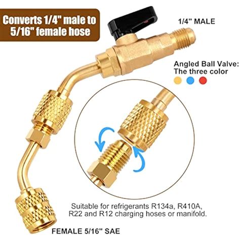 WADEO 31PCS Air Conditioning Refrigerant Angled Ball India | Ubuy