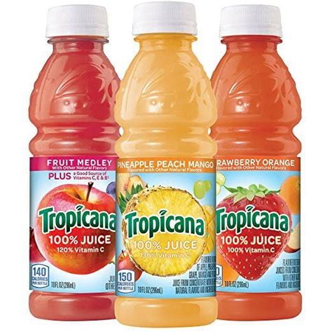 Tropicana 3 Flavor Fruit Blend Juice Variety Pack - India | Ubuy
