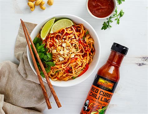 Red Curry Chili Lime Noodles USA