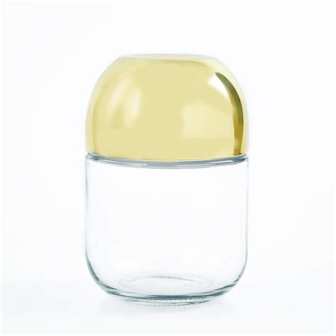Buy Travis Devon Set of 4 Glass Canisters - 350ml from Home Centre at ...
