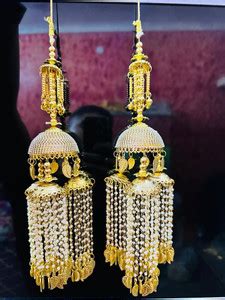 Binny full silver chain 3 big chattri fs Kaleera Price in India - Buy ...