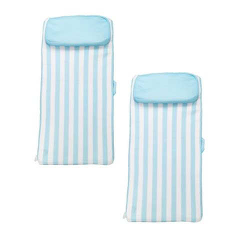 Magic Time International 15-Inches x 27.6-Inches Teal Foam raft 2 -Pack ...