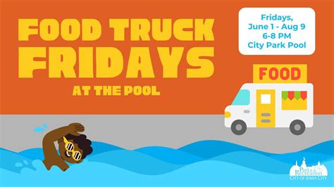 Food Truck Fridays at the Pool, City Park Pool, Iowa City, 12 July 2024 ...