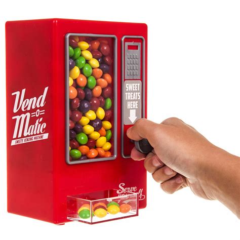 RETRO MINI SWEET VENDING MACHINE CHILDREN'S JELLY BEAN CANDY DISPENSER ...