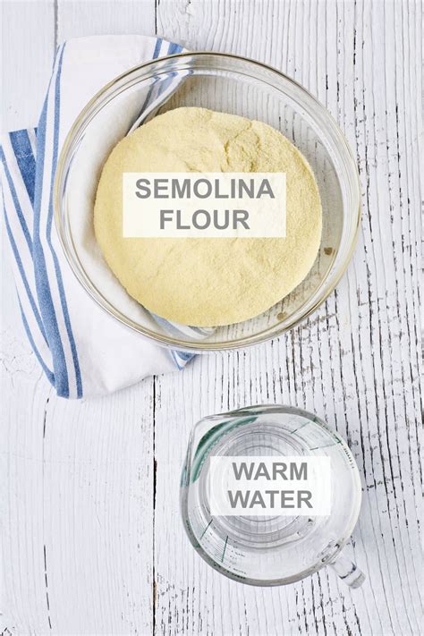 2-Ingredient Semolina Pasta Recipe