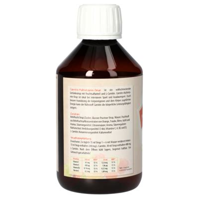 Carnitine Multivitamin Syrup [2576276]-Gall-Pharma GmbH-Online-Shop