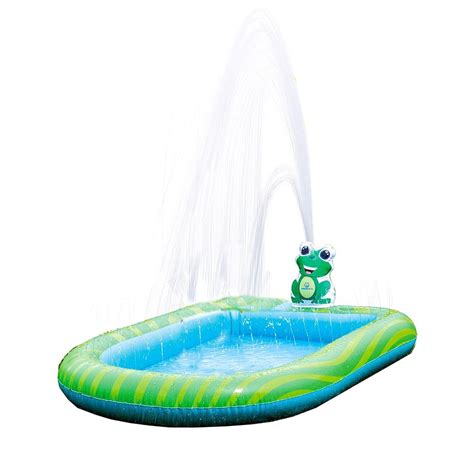 Splashin'kids Supreme Quality Kid Swimming Pool, PVC Green, 43.50 x 35. ...