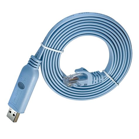DSD TECH SH-RJ45A USB to RJ45 Console Cable with FTDI Chip for Cisco ...