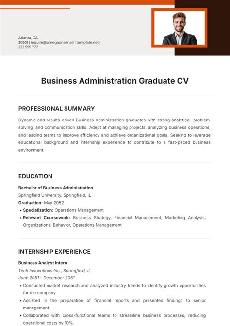 College Degree In Business Administration Sample Templates 9 Business