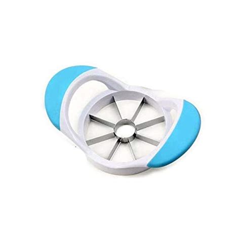 Buy Aapno Rajasthan Stainless Steel Blades Apple Cutter - Blue Online ...