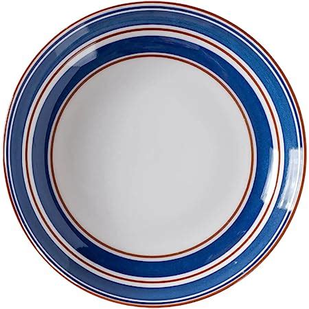 Buy Shay Ceramic Pasta Bowl Set, 22cm, 2 Pieces, Black Outside | Glossy ...