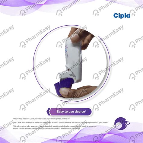 Buy Maxiflo Synchrobreathe 250mcg Box Of 120 Metered Dose Inhaler ...