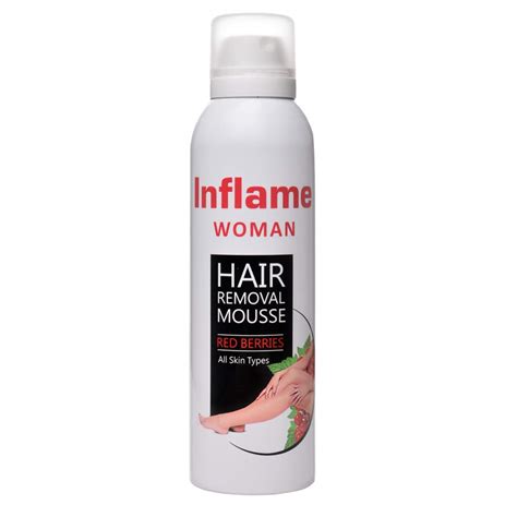 Buy Inflame Woman Hair Removal Mousse - Red Berries Online at Low ...