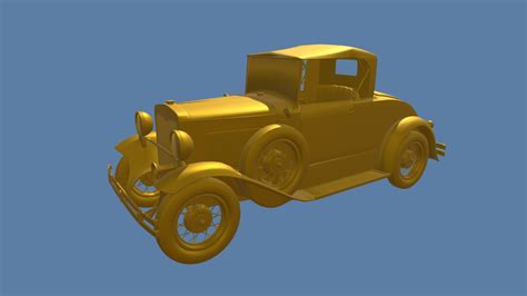 1928 Ford Model A Roadster - 3D model by brky_cvdr [bcc23dc] - Sketchfab