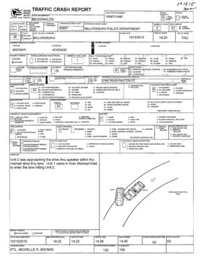 Fillable Online CC CRASH REPORT D2 UNSOLVED - Millersburg Ohio Fax ...