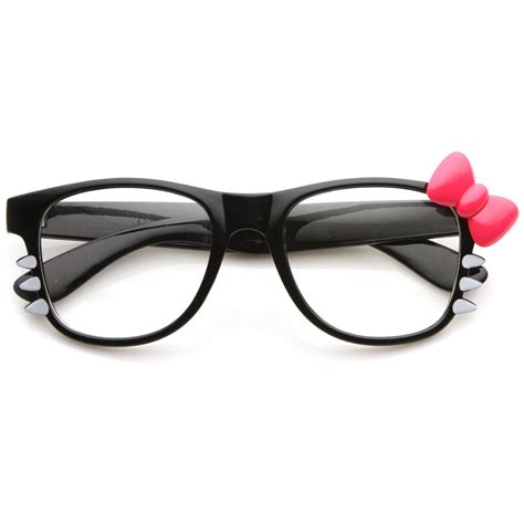 Hello Kitty Nerd Glasses With Bow And Whiskers