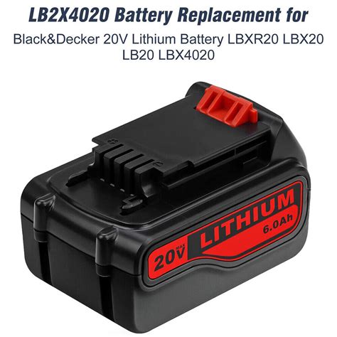 Buy 4 Pack For Black & Decker 20V Lithium MAX Battery 20Volt Li-Ion ...