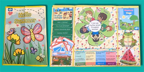 Summer is Here Lapbook (teacher made) - Twinkl