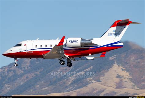 N681HC - Intermountain Lifeflight Bombardier Challenger 600 at Salt ...
