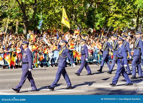 Madrid, Spain, October 12, 2022: Military Parade of Soldiers of the ...