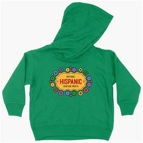 Toddler National Hispanic Heritage Month Hoodie – Spanish Hoodie