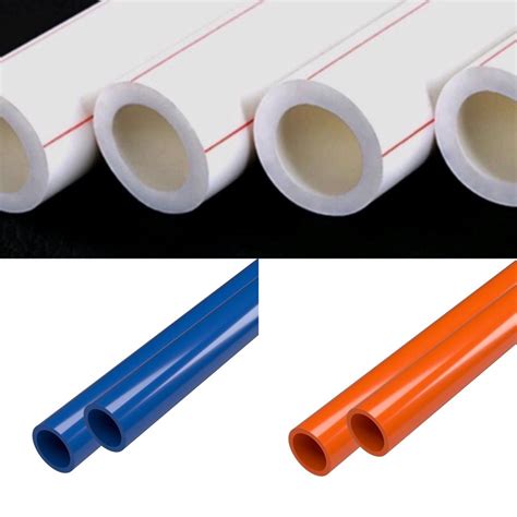 ppr pvc pipe blue orange 1/2(20mm)3/4(25mm)1''(32mm)fittings Pipe for ...