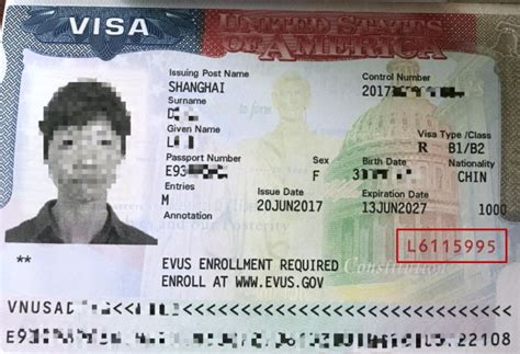 美国签证b1/b2 的签证号码是指哪个_百度知道
