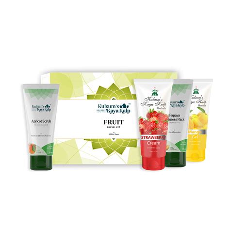 Kulsum’s Kaya Kalp FRUIT FACIAL KIT 100 GM - Default Title - Allure
