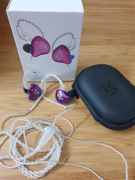 erjigo Kz Zst X In-Ear Monitors, Upgraded Dynamic Hybrid Dual Driver ...