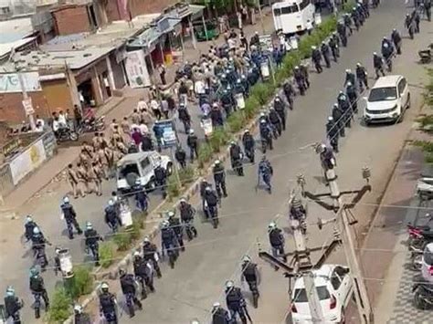 No input of riots was found in the procession, now reports of communal ...