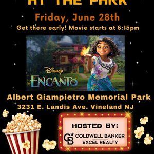 Movie Night at the Park, Coldwell Banker Excel Realty 1100 E Landis Ave ...