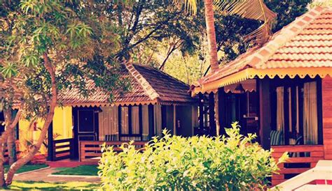 Wooden Cottages And Beach 5 Minutes Away, Antara Goa In Calangute Is ...