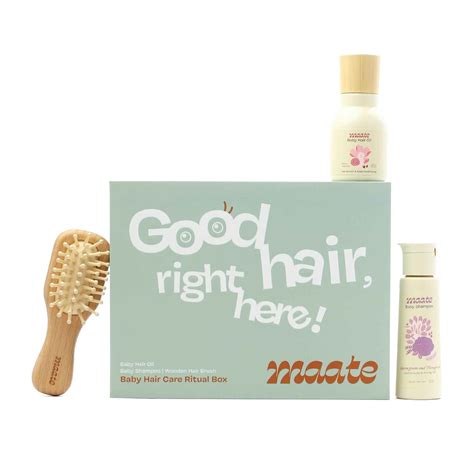 Buy Baby Hair Care Ritual Box - Maate