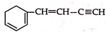 An organic compound X on treatment with hydrogen and platinum catalyst ...