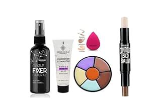 Buy Pro Concealer Palette Waterproof Concealer With Full Coverage 6 in ...