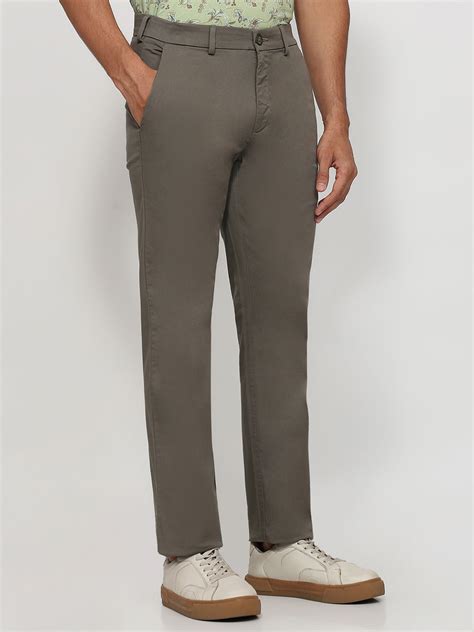 Colorplus Men Green Regular Fit Twill Trouser – MyRaymond