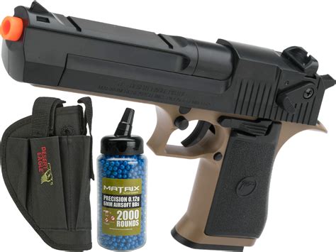 Buy Evike Cyber Desert Eagle Licensed .50 Action Express Airsoft Spring ...