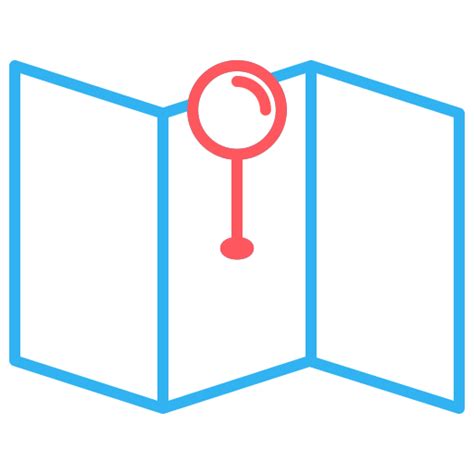 Map Generic color outline icon | Freepik