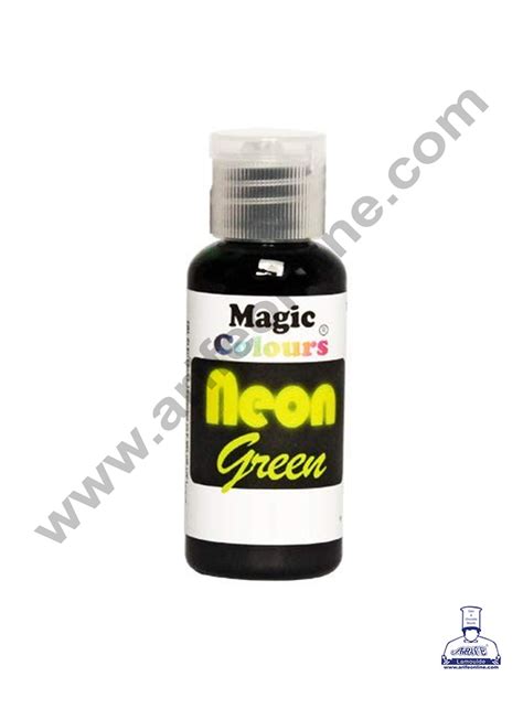 Magic Colours Magic Color Neon Paste Color - Green ( 32g ) – Arife ...