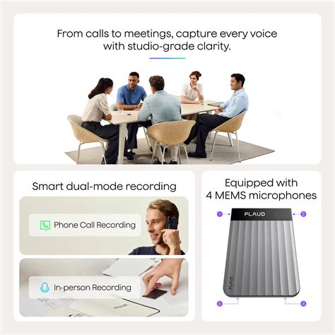 Plaud Note Pro – Advanced AI Voice Recorder & Companion for Professionals