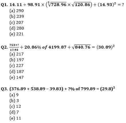 Quantitative Aptitude Quiz for Prelims Exams- SBI & IBPS 2021- 6th January