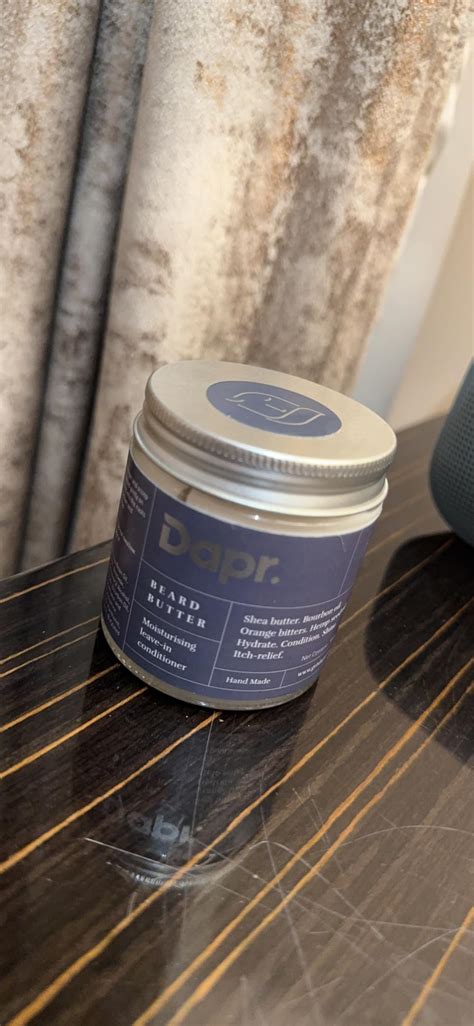 Dapr. Beard Butter (100 grams) |Hydrating and Nourishing with Shea ...