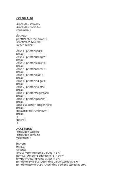 Program to Add Number in Turbo CC Language 的图像结果