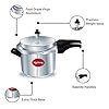 Buy Lifelong Outer Lid Pressure Cooker, 3 Litre - Durable Aluminum ...