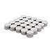 Amazon Brand - Solimo Wax Tealight Candles, 3-Hour Burn Time, Smokeless ...
